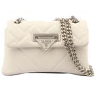 Bolsa Carmim Couro Jacarta Soft Off White Feminina