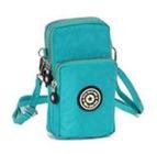 Bolsa Carteira Transversal Porta Celular Smartphone Nylon - Corban