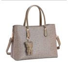 Bolsa Chenson Basic Monograma Mão 83825 - Feminino