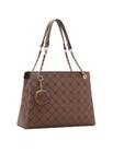 Bolsa Chenson Feminina Café Cristal Classico 3484716