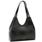 Bolsa Chenson Ombro Textura em Verniz 83389 - Feminina