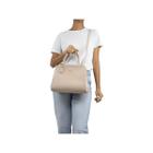 Bolsa Classe Feminina De Couro Tote 3188 Creme