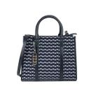 Bolsa Classe Feminina Tote Jacquard J003 Marinho/Onix