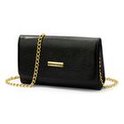 Bolsa Clutch Alice Monteiro Pequena com Repartiçoes e Alça de Corrente