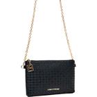 Bolsa Clutch Lança Perfume Frequencia Ve25 Preto Feminino