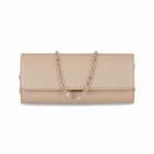 Bolsa Clutch Pequena Leila Dourado