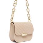 Bolsa Crossbody Lança Perfume Inject In24 Bege Feminino