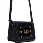 Bolsa Crossbody Lança Perfume Placa AI23 Preto Feminino