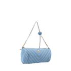 Bolsa Crossbody Roxane em Matelassê de Jeans Bauarte