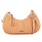 Bolsa Dakota Casual Matelassê Feminina Caramelo