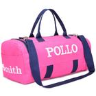 Bolsa de Academia Feminina Grande / Bolsa Transversal de Viagem/ Mochila Feminina para Treino Esportivo Cor Rosa/Pink - PS.Q