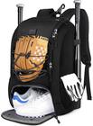 Bolsa de beisebol MATEIN Youth Softball com bolso de chuteiras 29L preta