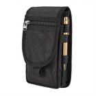 Bolsa de Cintura Casual com Porta-Celular (6,3") - Design Flip Top com Porta-Caneta