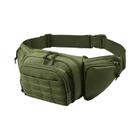 Bolsa De Cintura Tática Masculina À Prova D'água Para Caça Molle Fanny Pack Para Caminhadas, - ORtactic