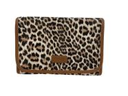 Bolsa de cosméticos ORB Style CB213 Skin Hanging Tan Leopard