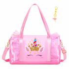 Bolsa de dança Dorlubel Cute Ballet Gym Travel Mochila rosa