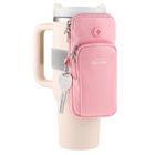 Bolsa de garrafa de água OUTXE para Stanley Quencher 1,2 L rosa