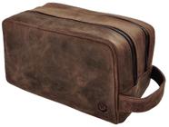 Bolsa de higiene de viagem RUSTIC TOWN Full Grain Leather Dopp Kit