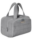 Bolsa de higiene pessoal BAGSMART Travel Lightweight Large Grey para mulheres