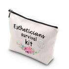 Bolsa de maquiagem WCGXKO Estheticians Survival Kit Bolsa com zíper