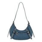 Bolsa De Ombro Canoa Jeans Up4You Com Fivela