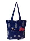 Bolsa de Ombro Feminina Jeans Bolso Frontal