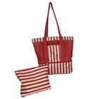 Bolsa De Ombro Feminina Moda Praia Verão Kit Necessarie