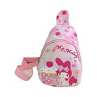 Bolsa De Ombro Infantil Hello Kitty Sanrio Cartoon Bolsa Mensageiro Casual Bolsa De Viagem Da Moda