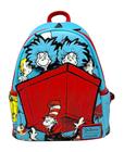 Bolsa de ombro Loungefly Dr Seuss Thing 1 e 2 Cosplay Feminina