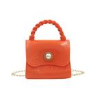 Bolsa de Ombro Mini Jelly MOSSTYUS para Meninas - Laranja