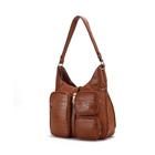 Bolsa de Ombro MKF Collection Daphne - Couro Sintético Croco Embossé