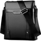 Bolsa de ombro Wokex 18067 PU em couro preto