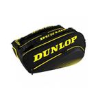 Bolsa De Padel Dunlop 12800 Elite Preta Amarelo - Vila Brasil