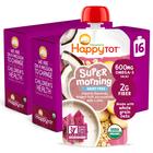 Bolsa de Papinha HAPPYTOT Stage 4 Super Morning - 120ml (16 Unidades)