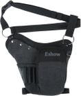Bolsa de pernas Eshow Tactical for Tools masculina de lona preta