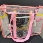 Bolsa De Praia Feminina Transparente Infantil Linda Moda Praia Espaçosa Alta Qualidade Da Moda Verão Menina Mulher Praia