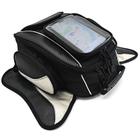 Bolsa de tanque para motocicleta Dracarys Oxford Saddle Black Waterproof