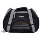 Bolsa De Transporte Bergan Comfort Carrier Mala de Viagem Avião Para Cães e Gatos Grande - Preto