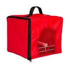 Bolsa de Transporte para Calopsita/Aves com Poleiro Vermelho - Jel Plast