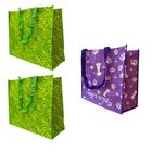 Bolsa Ecobag Ecologica Reutilizavel Sacola de Ombro Dobravel Compras Mercado Retornavel Kit 3 Uni