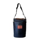 Bolsa Elegante Maleta Porta Garrafas De Vinho Champanhe 4 Divisórias Removíveis Wine Bag Térmica - Moment