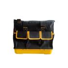 Bolsa em Lona p/ Ferramentas 43cm 16 Bolsos Preto e Amarelo