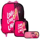 Bolsa Escolar Feminina de Rodinhas Barbie Juvenil Toys 2U