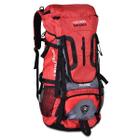 Bolsa Esportiva 75L Mochila Camping Mochilão Vermelha Clio