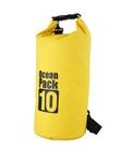 Bolsa Estanque Impermeável 10 L Amarela Camping Náutica