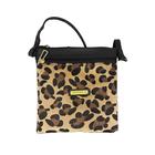 Bolsa Feminina Animal Print Abc Bags 235 - Preto.Onça