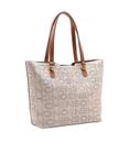 Bolsa feminina chenson cinza logo cg 83467