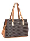 Bolsa Feminina Chenson Original Elemento Grafico Ombro 3484842 Café