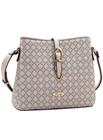 Bolsa Feminina Chenson Original Elemento Grafico Saco 3484844 Bege