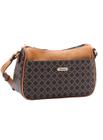 Bolsa Feminina Chenson Original Elemento Grafico Transversal 3484846 Café